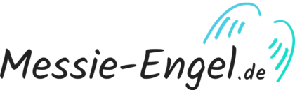 Messie-Engel.de Logo, Messie-Entrümpelung mit Herz